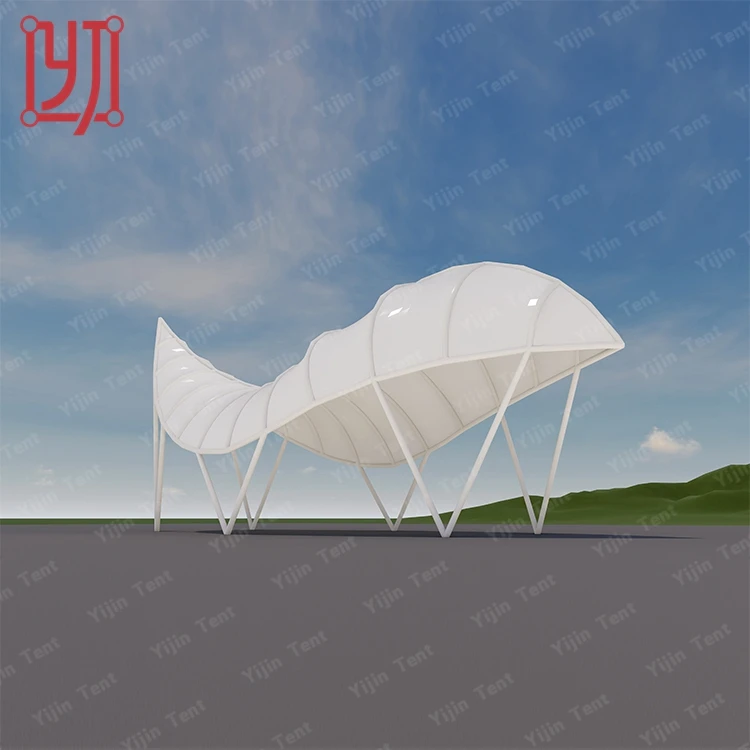 Архитектурная Мембрана из Гуанчжоу, стальная палатка, мембрана, огнестойкая структура, архитектура