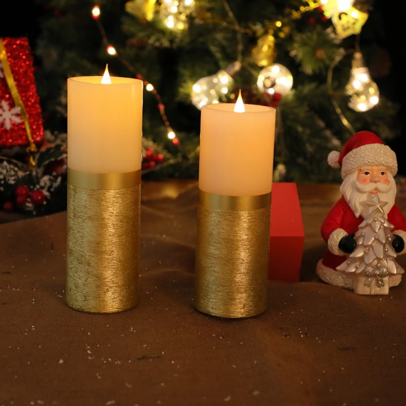 Fireless Eternal Candle  Chinese Factory High-quality 58 degree Fully Refined paraffin Wax professional candle led  moving flame