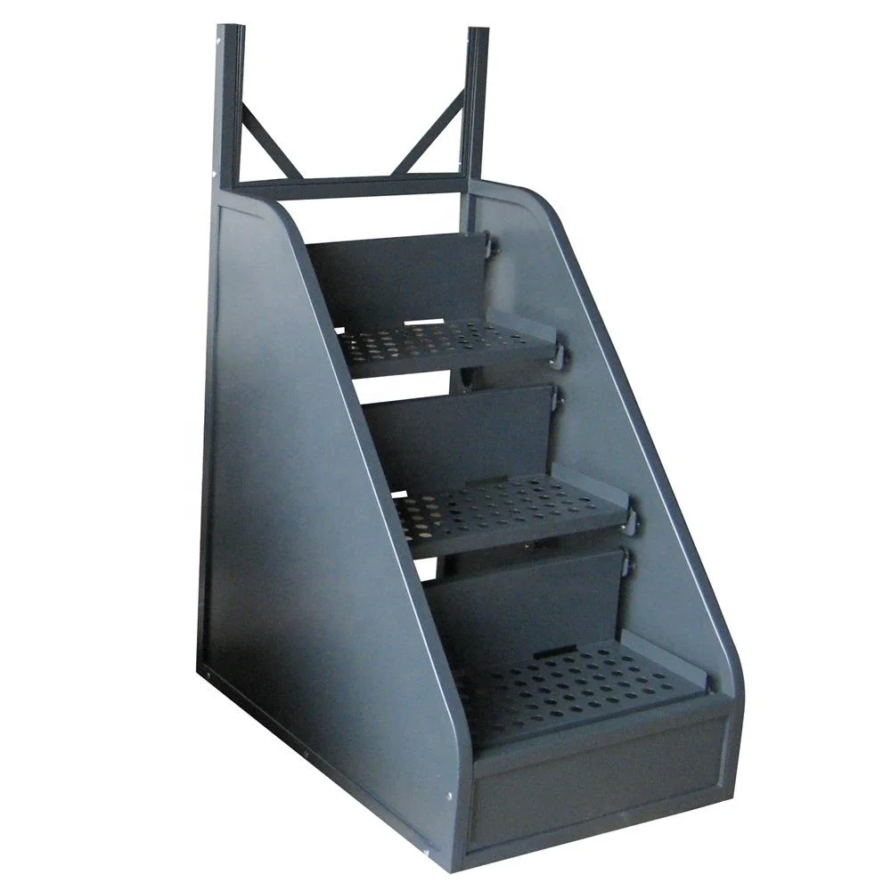 OEM Customized High Quality Gray Powder Coating Large Metal Flower Stand