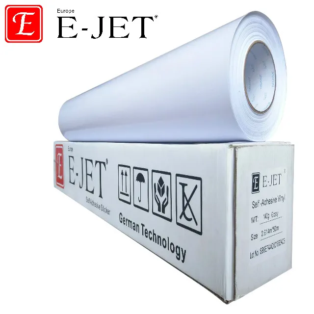  Сделано в Китае фабрика E-JET Brand 100Mircon 140g Самоклеящийся винил 1 52*50 м рулоне (большой заказ сообщите