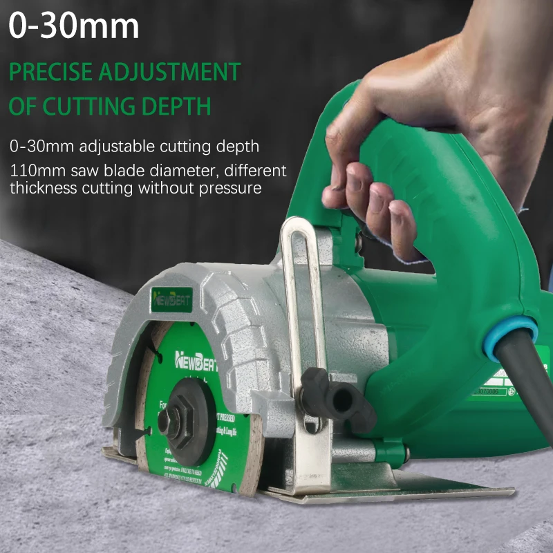 NewBeat 1300W CM4SB Concrete Cutting Tile Stone Cutting Power Tools Electric Marble Cutter Machine