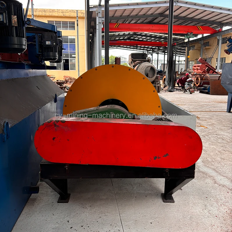 Iron Ore Tin Ore Feldspar Magnetic Powder Separator High Efficiency Separation Equipment Wet Type Magnetic Drum Separator