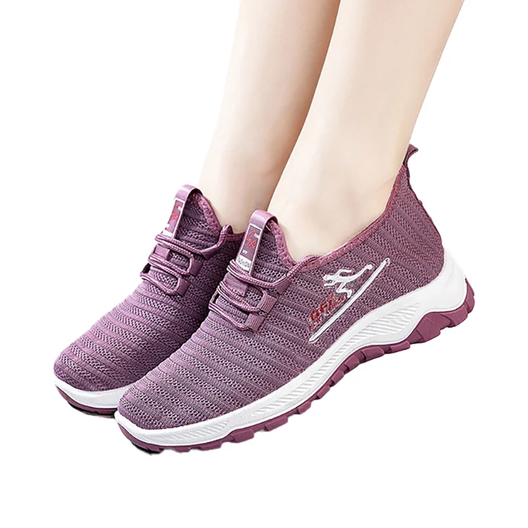  Factory Direct Sale Wholesale Cheap Price Sneakers Black Mesh Casual Running Ladies Shoes