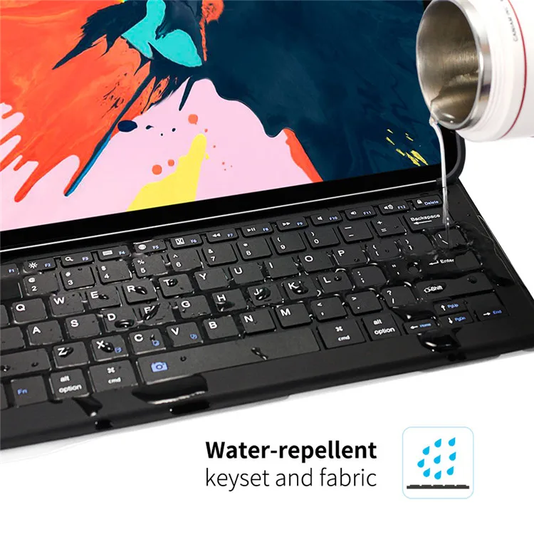 New type 2021 11 Pro PU Leather Luxury Business Tablet Cover Keyboard Case for ipad case