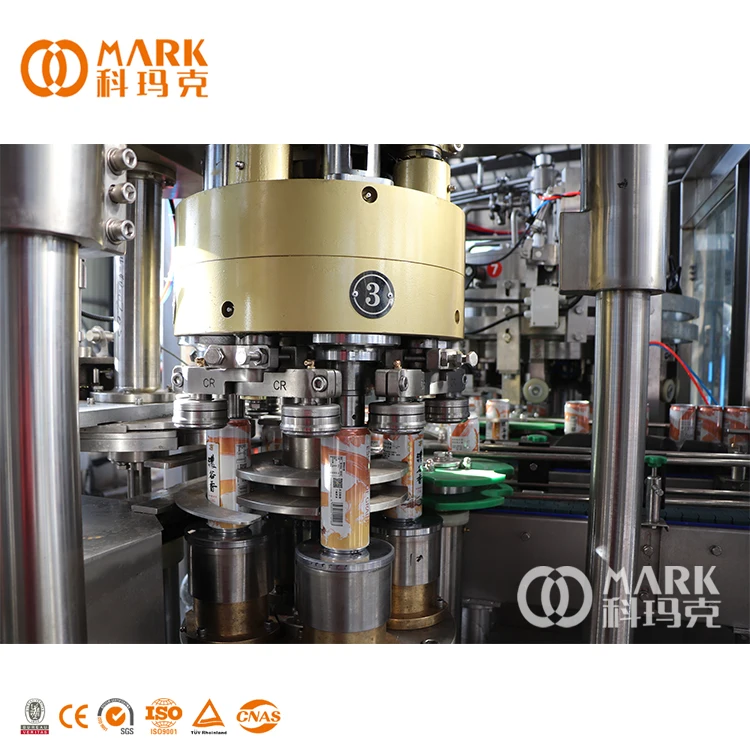 High Efficiency Tomato Ketchup CSD Can Filling Capping And Labeling Machine Manufacturer Line