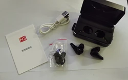 Factory OEM H3 Portable Bluetooth Wireless Earphones 9D HiFi Stereo Headset With 3500mAh Mirror Power Bank Earbuds Bluetooth