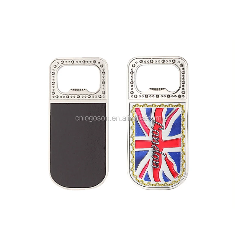 Manufacturer Switzerland Bottle Opener Fridge Magnet Metal Souvenirs Swiss Cowbell Fridge Magnet