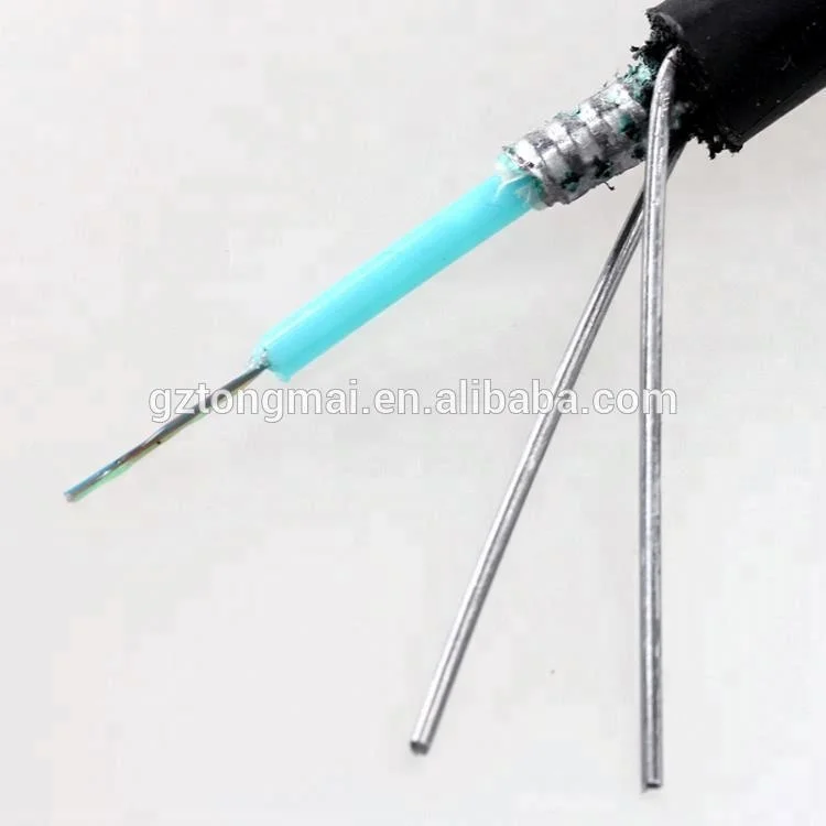 Outdoor 2 4 6 8 12 core Multi Mode Fiber Optic Cable