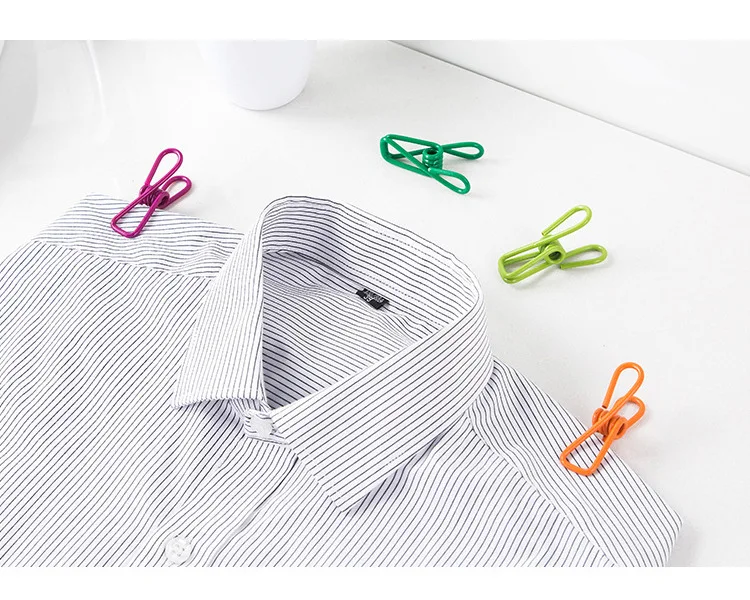 Strong Multi-functional Clothes Pegs Chip Clilp Bed Sheet Clips Bedspread Clip Stainless Steel Household Items