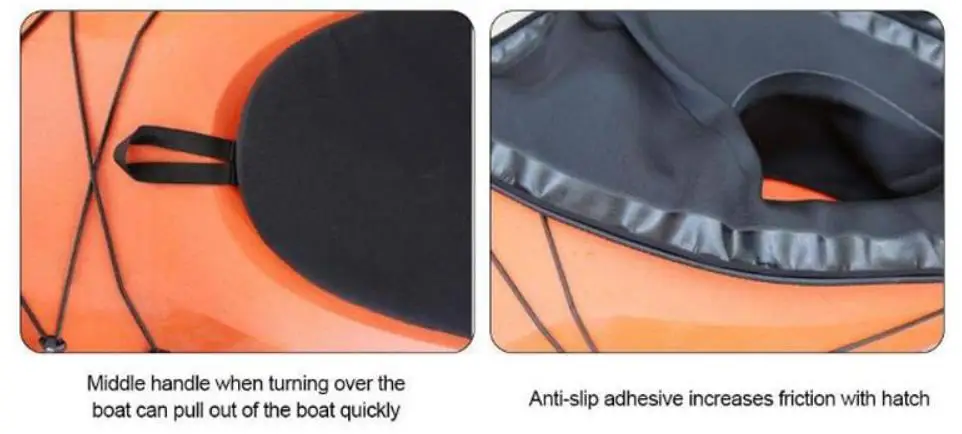 White Water Waterproof SBR material Neoprene CANOE Kayak Spray Skirt Cover  for Cabin Cockpit