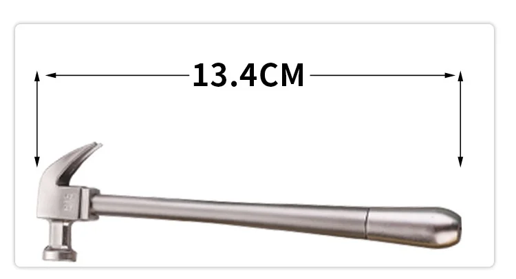 Creative Imitate Metal Sheep Horn Hammer Gel Pens 0.5MM Black Ink Pupil Gel Pen Funny Hammer Tool Pens