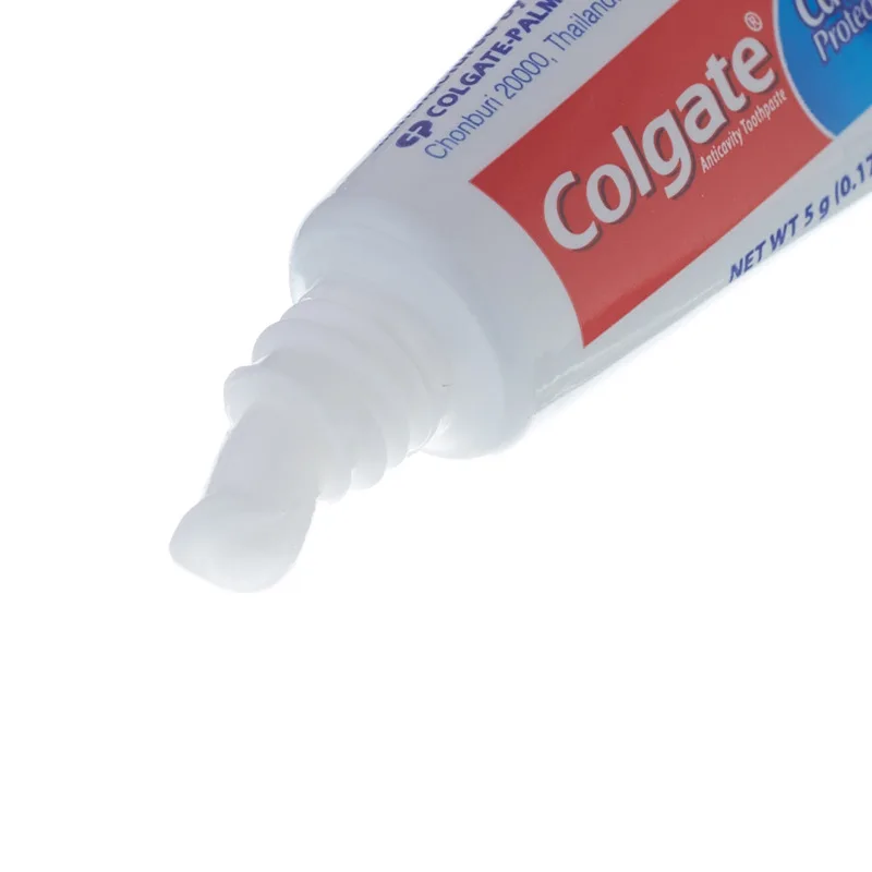 Colgate English Version 5g Disposable Toothpaste Hotel B&B Spa Resort Air Travel Toothpaste