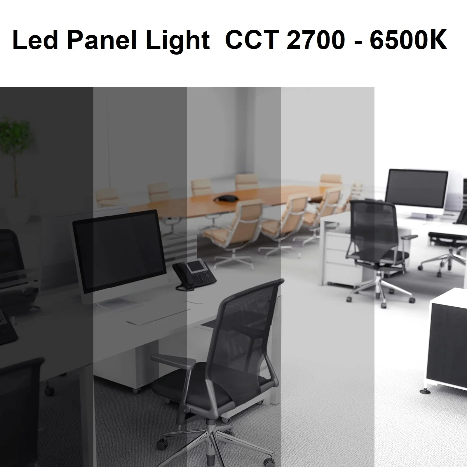 smart remote control 40W panel led 120x30 back light 2x4 led ceiling panel lighting for office commercial panel light