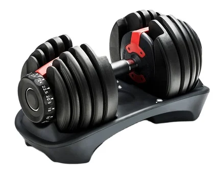 24kg Adjustable  Dumbbell Commercial Home Fitness Equipment