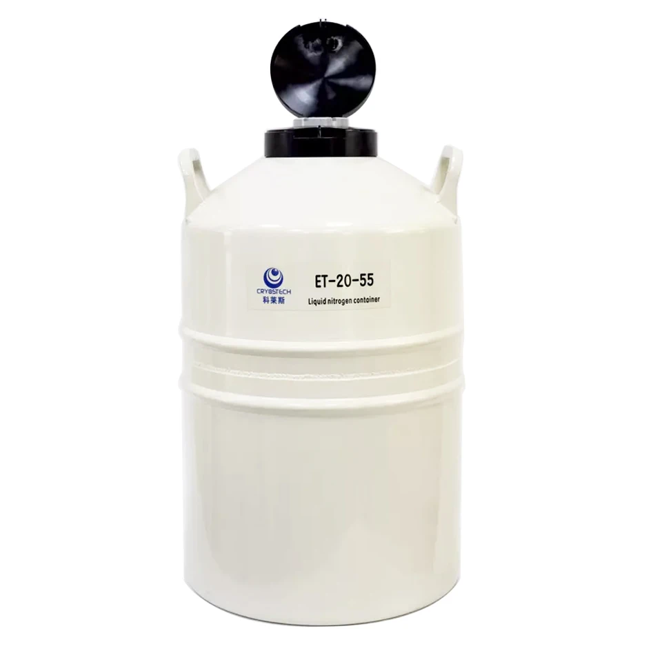 Cryostech ET-20  Liquid Nitrogen storage tank container animal semen storage 20L Cryogenic Portable