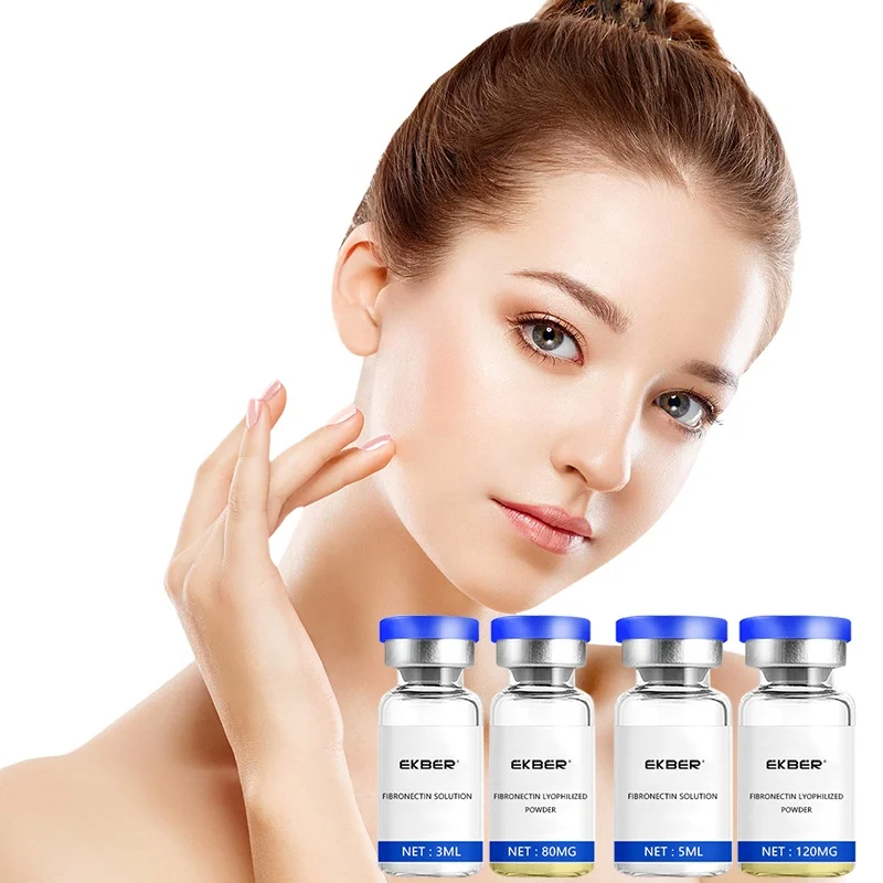 Low Moq Pure Moisturizing Hyaluronic Acid Facial Serum Anti-Wrinkle Hydrating And Anti-Aging Fibronectin Freeze-dried Powder