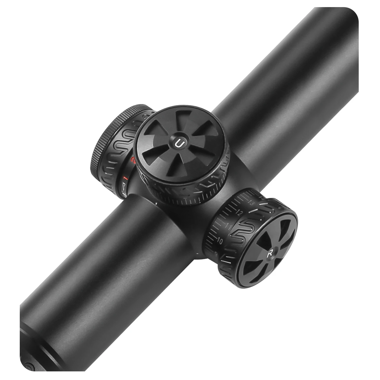 4x Magnification Binoculars Crosshair Pattern Telescopic Sight Red Dot Sight Waterproof Scope Mount Hollow Bar Wire Reticule