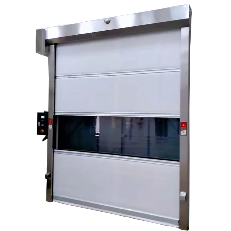 Customizable Workshup Pvc Roller Shutter Door Shutter Motor Gear Motor Automatic Door Opener Garage Door