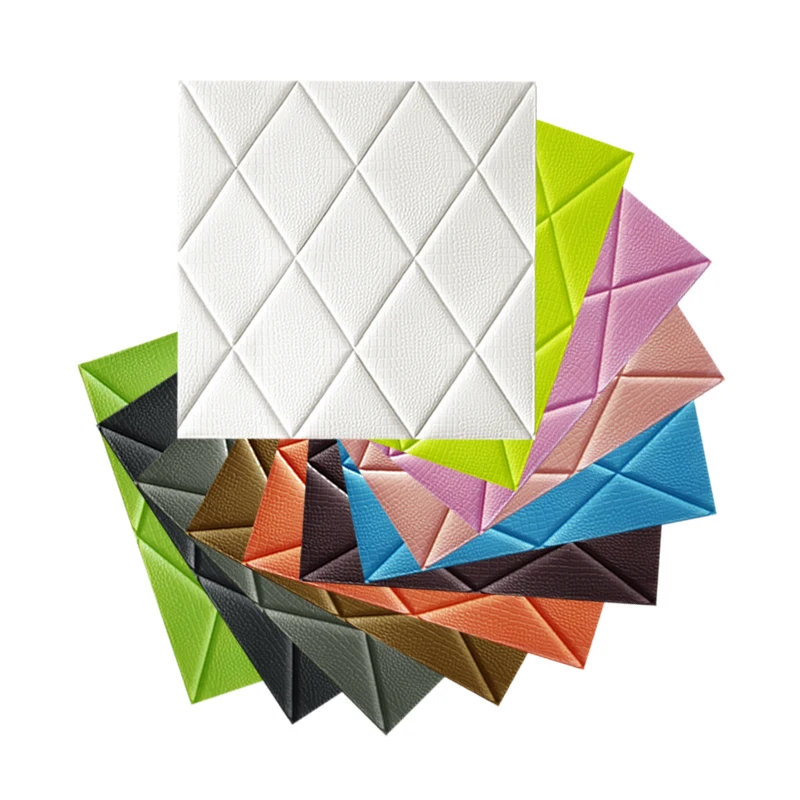 New brick Wall Decals PE Foam 3D Brick Sticker Wallpaper peel and stick tiles walls