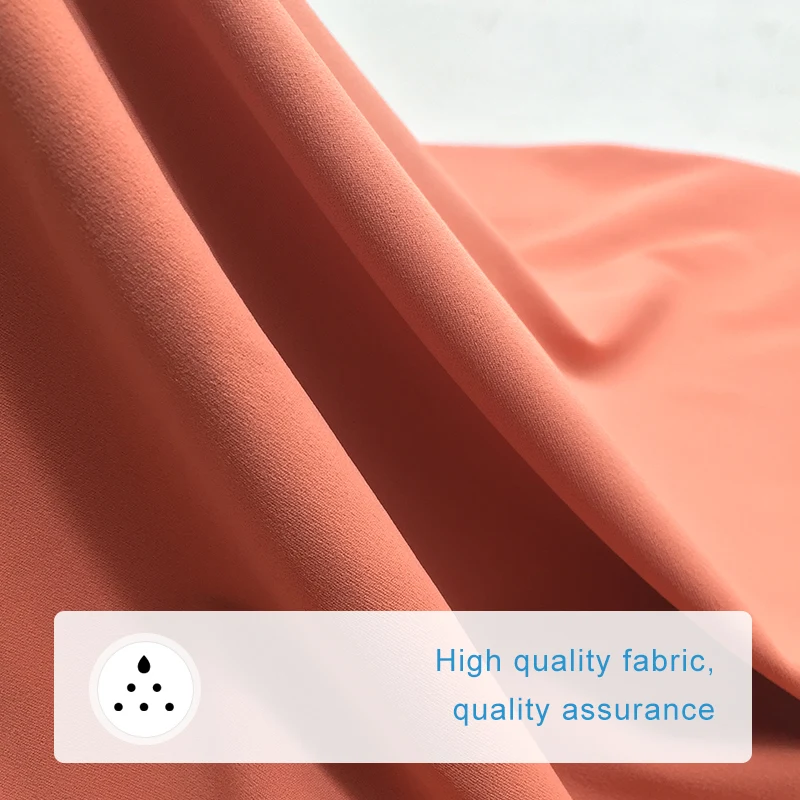 No690 Yarn Shark Skin Yoga Nylon 80% Spandex 20% Lulu Nude Knitted Nylon Elastic Fabric