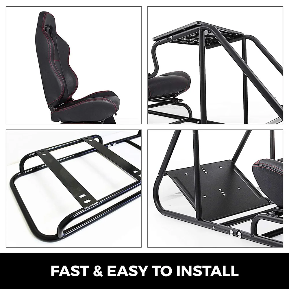 Производство OEM ODM, игровой симулятор гоночной кабины, сиденье для автомобиля, гоночный симулятор кабины для сим-карты, гоночный симулятор кабины