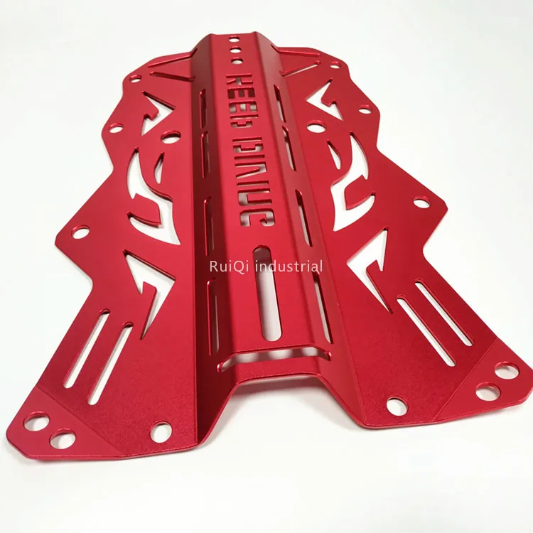 customized 7075 aluminium alloy diving plate bracket stamping bending processing
