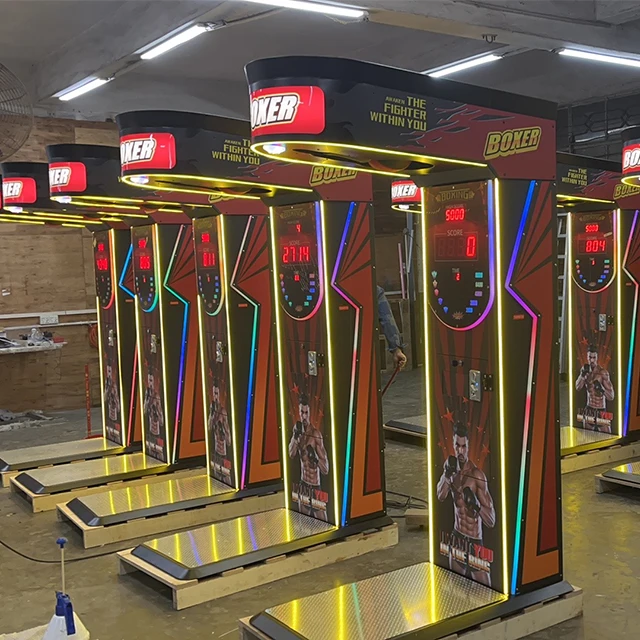 Neofuns Boxing Champion Arcade Street Amusement Coin Operated Games Electronic Boxing Sports Punching Bag Vending Machine Price