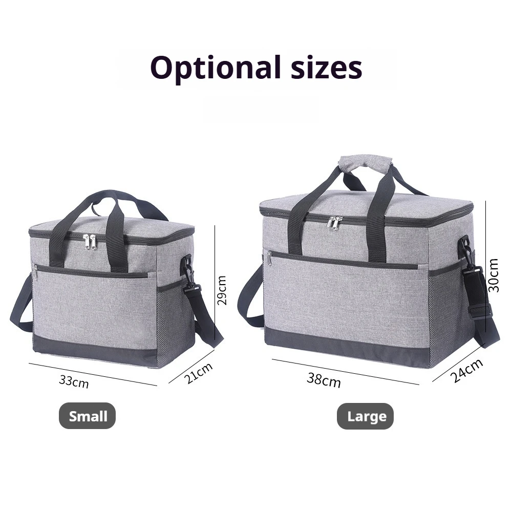 The new thermal insulation  large-capacity Oxford cloth thickened waterproof ice bag  picnic bag