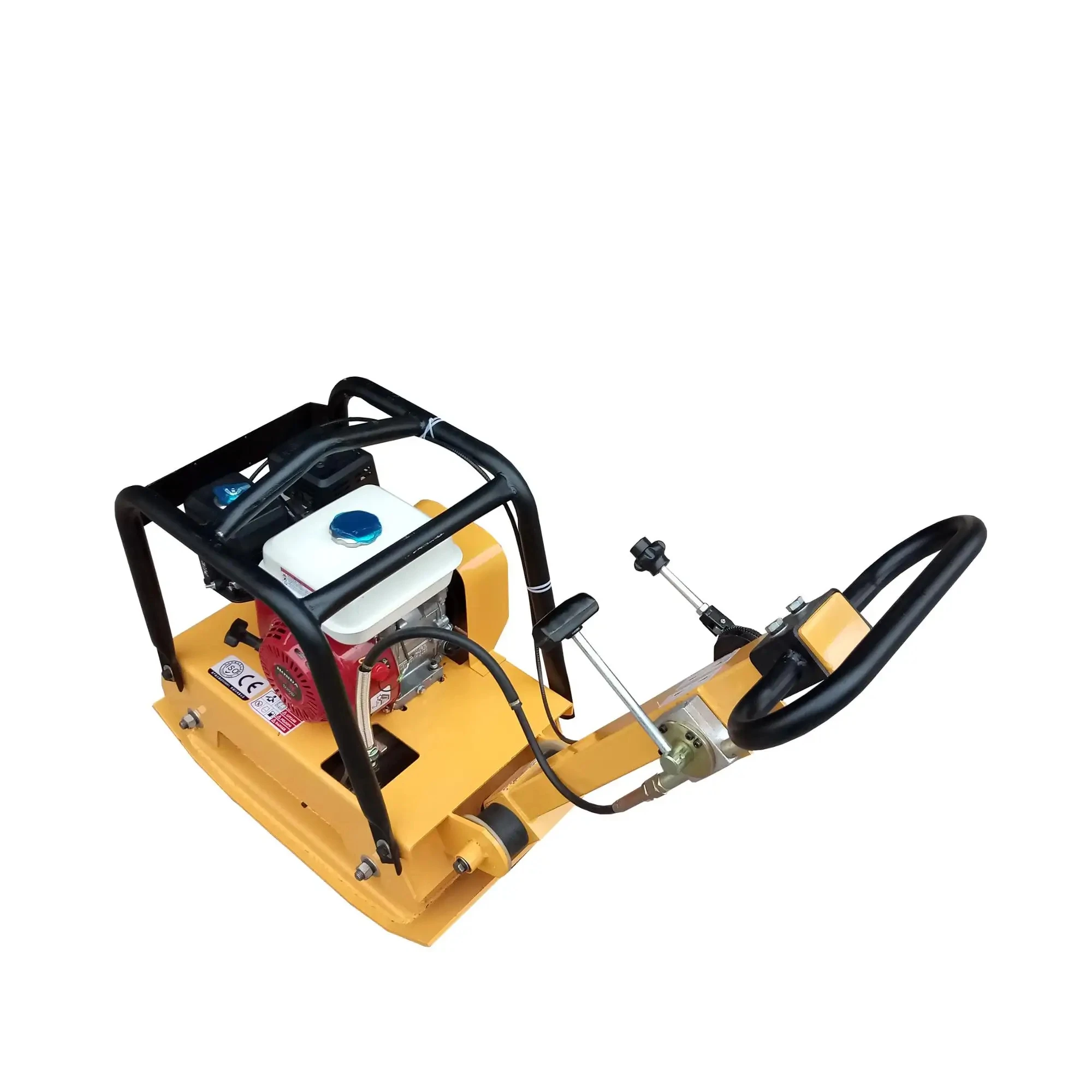 New Vibratory Plate Compactor with High Load Moment Engine and Motor As Core Components