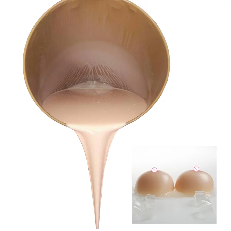 Жидкий силиконовый каучук для внешнего протеза груди
