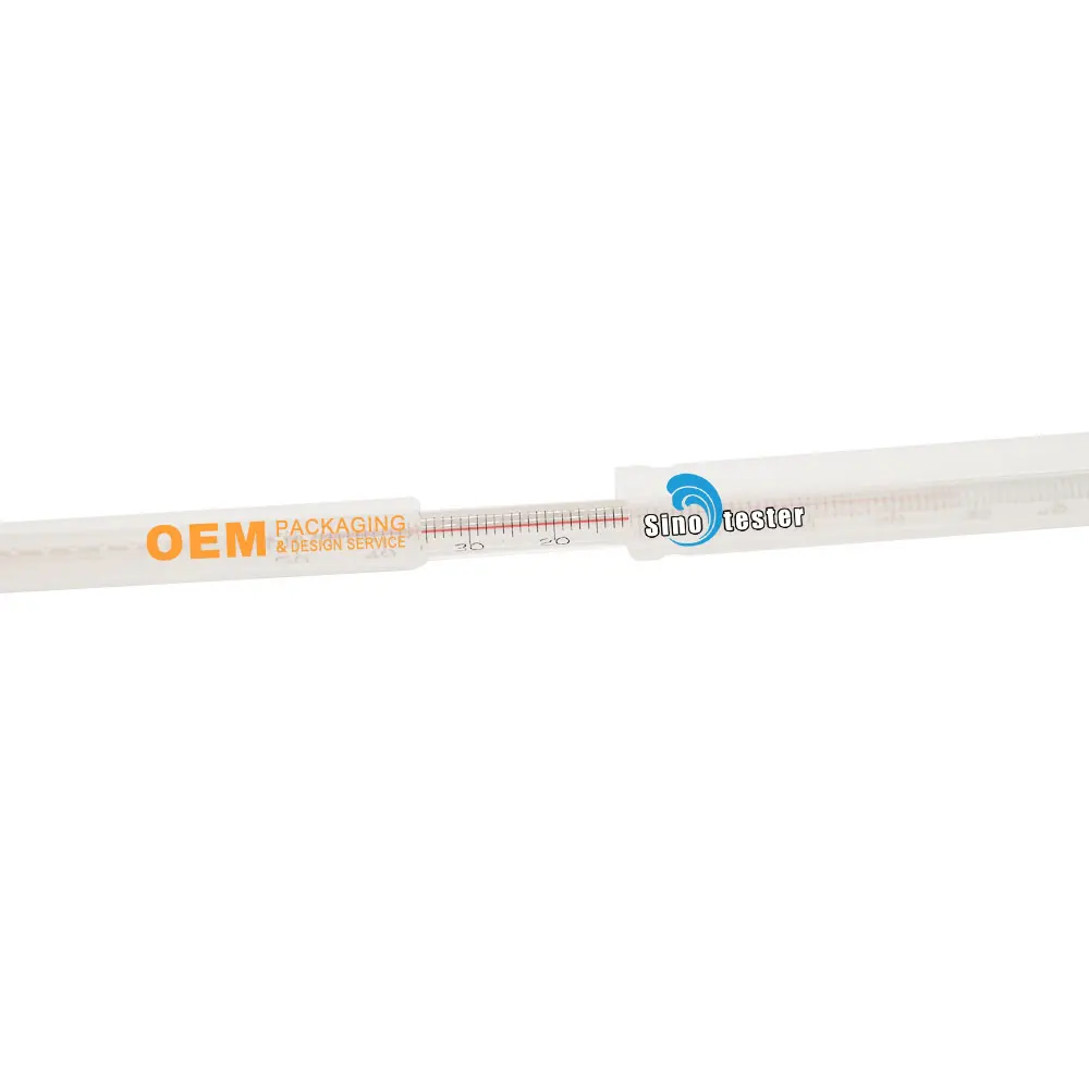 Glass Thermometer Mercury Digital Alcohol Laboratory Thermometer For Alcohol