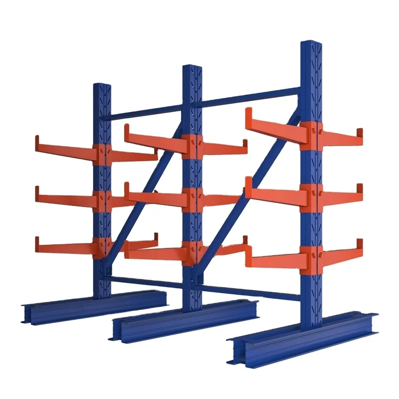 Heavy Duty Warehouse Storage Steel stackable pallet racks with mesh