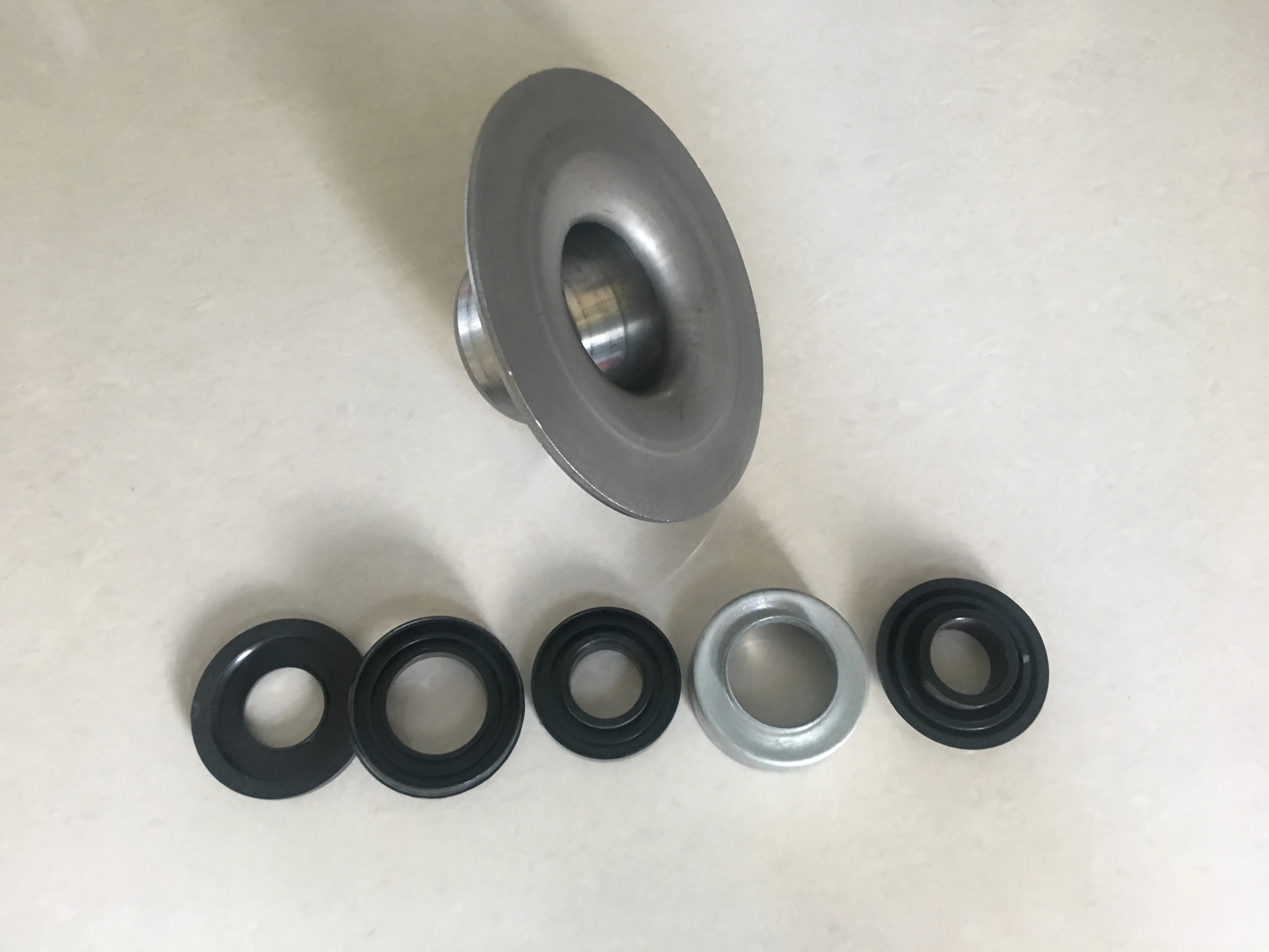 punch press bearing housing for steel shaft 20mm and injection labyrinth sealing
