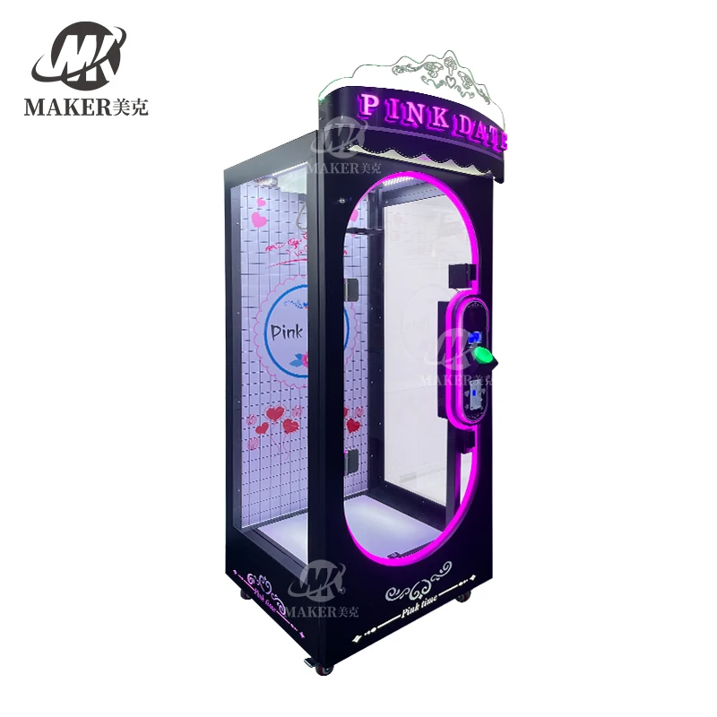 Maker Pink Date Cut Machine Pink Date Claw Machine Coin Operated Arcade Games Machines for sale