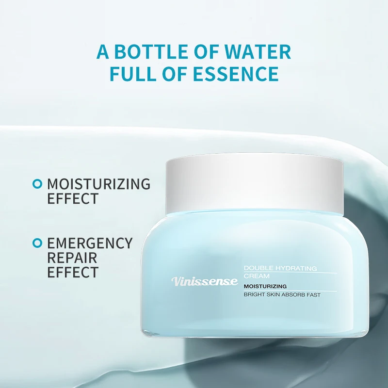 Vinissense Refreshing Moisturizing CreamA 50g Moisturizing Smoother, more elastic skin OEM ODM  customized factory wholesale