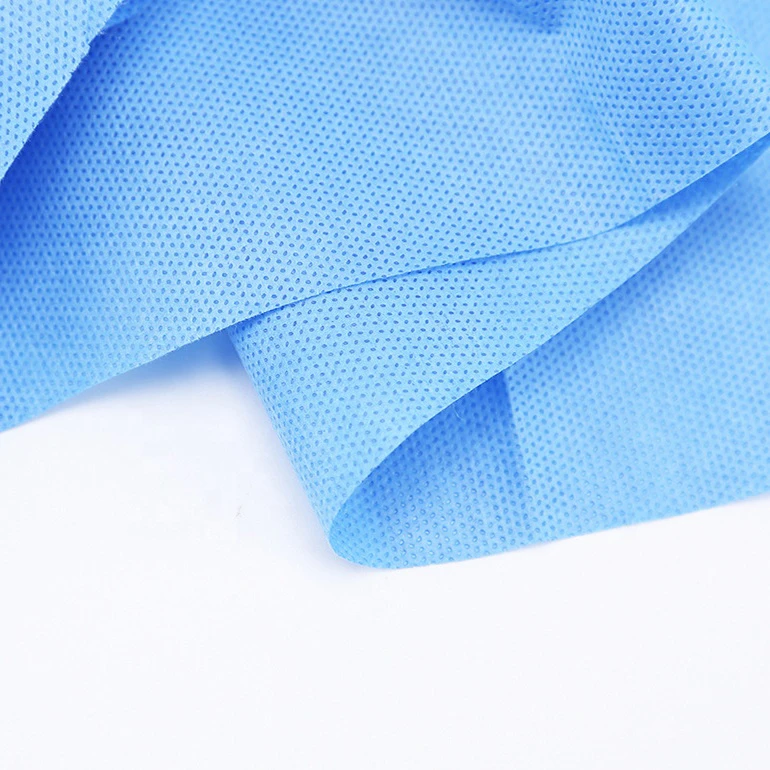 Оптовая продажа, изготовленный на заказ экологически ламинированный Печатный водонепроницаемый SS SSS SMS Медицинский Хирургический спанбонд 100 полипропиленовый нетканый рулон ткани