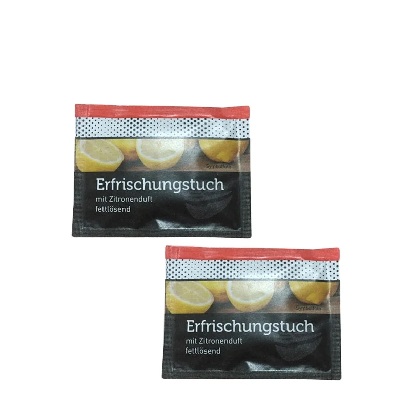 2024 влажная салфетка для ресторана парфюмерные биоразлагаемые влажные