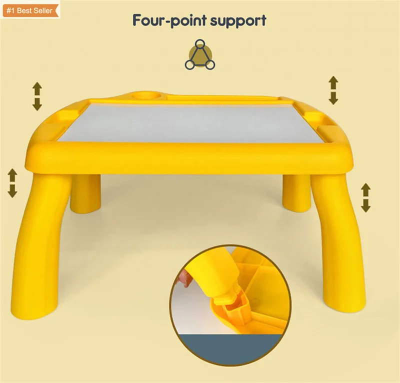 Custom Write Learning Table  Art Drawing Desk Toy  Painting Board Sketch Toy Projector Draw Children Drawing Toys