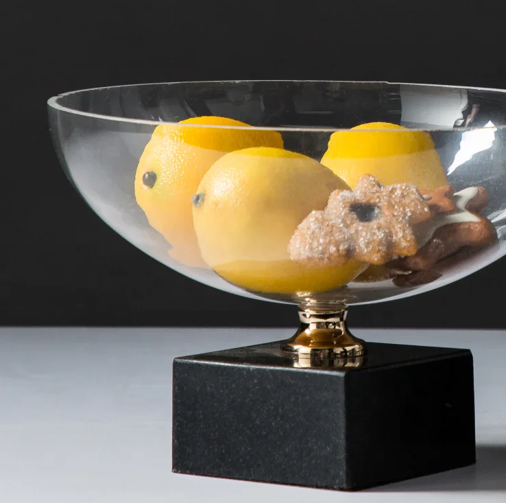 China Manufacturer wholesale cool style Glass Marble home decoration flower vases