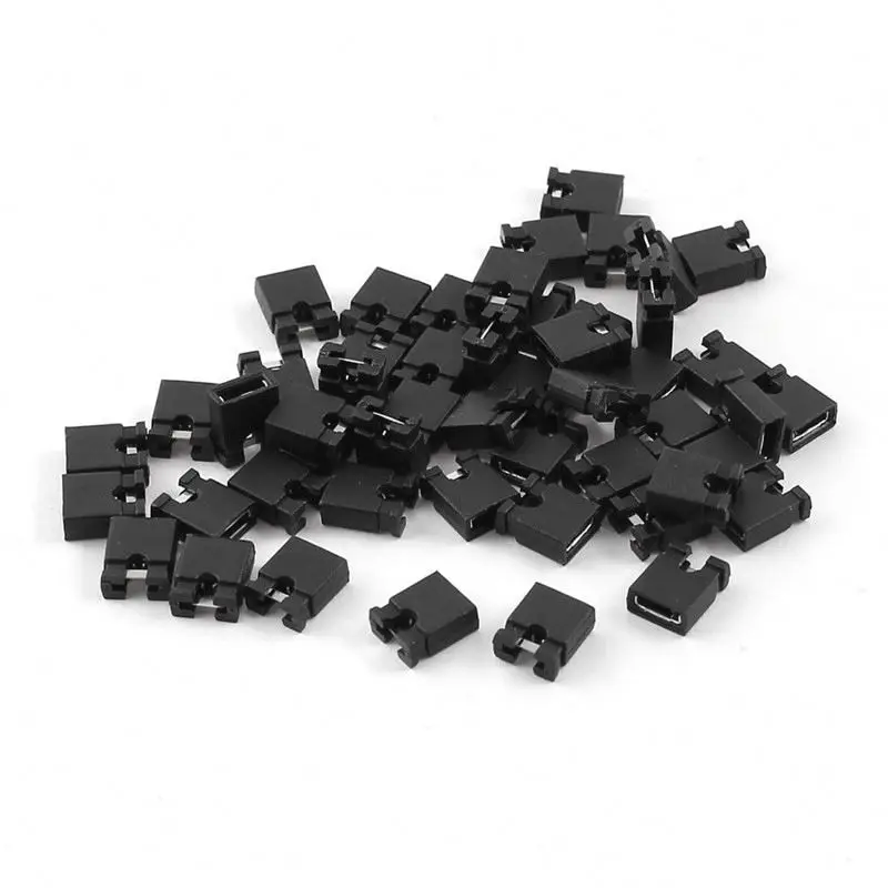 2,54 мм стандартная печатная плата корпус перемычки черный на складе