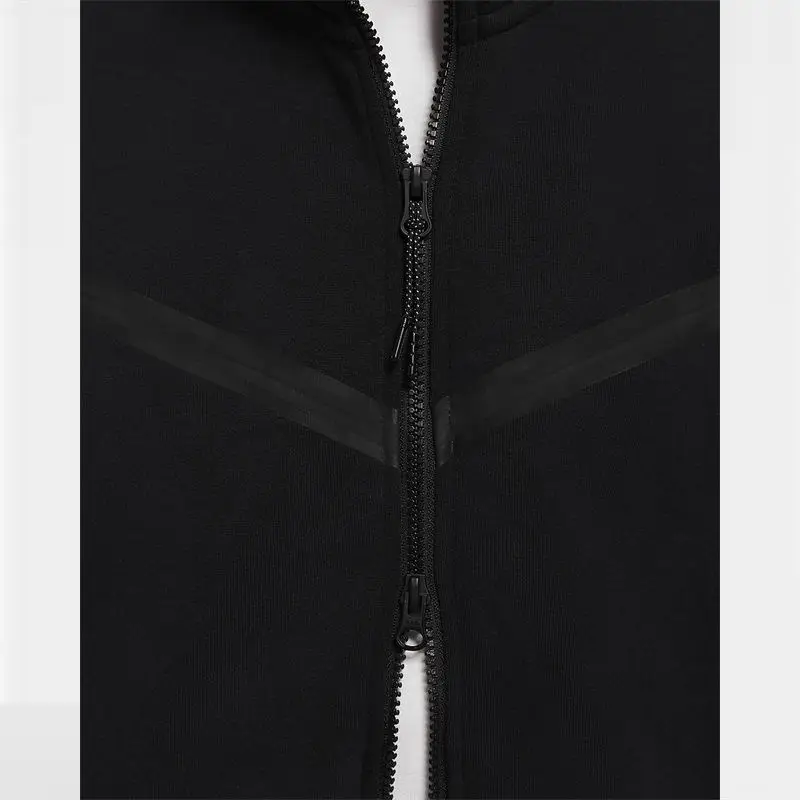 High Quality Men Zip Up Hoodie Fleece Sports Jacket With Pocket