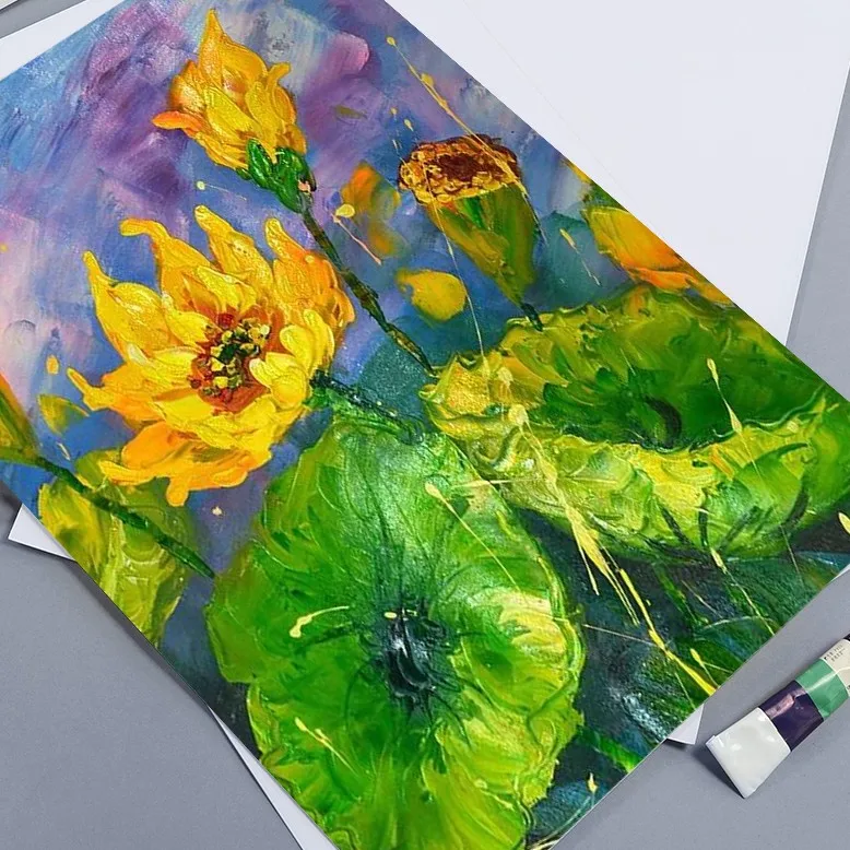 linen texture canvas panel paper for oil painting Acrylic