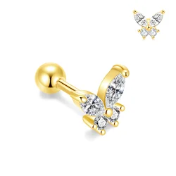 christmas gold korean stud  stainless steel statement hoop pearl fashion fine jewelry earrings women pouch set 2022