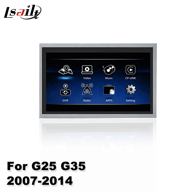 Lsailt 7 Inch Android Car Multimedia Auto Play Interface Screen for Infiniti G25 G35 G37 370Z Skyline 370GT (V36) 2007-2014