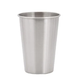 350/500 Ml 304 Stainless Steel Beer Mugs Coffee Cup Tea Cold Drinks Water Milk Cups Practical Portable Kitchen Home Metal Cups