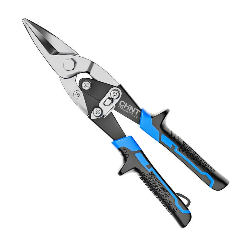 Industrial-grade strong electrician shears special aluminum gusset metal scissors for aluminum gusset plate strong slot shears.