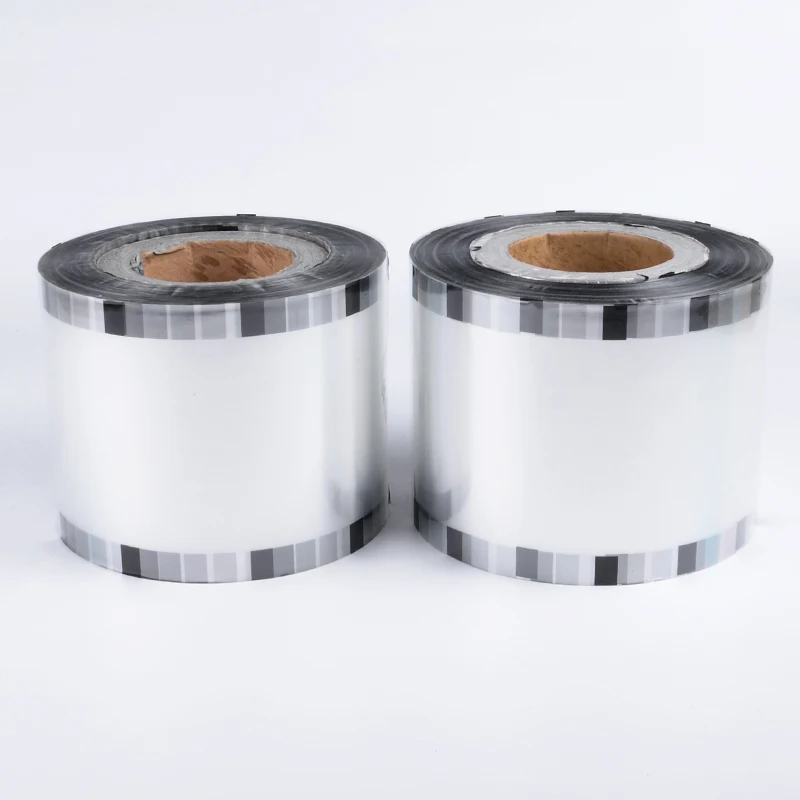 13cm Disposable transparent plastic sealing film custom logo milk tea cup sealing film