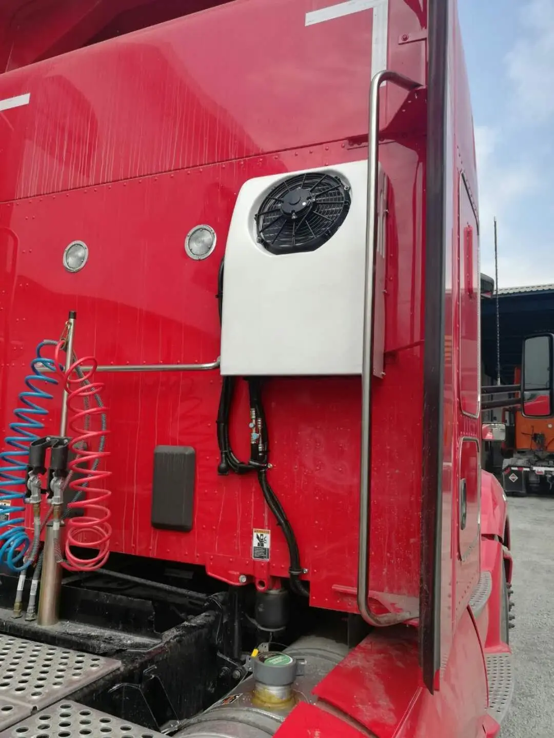 Electric 3000w high cooling capacity TKT-20ES 12v mini split Truck  air conditioner for van