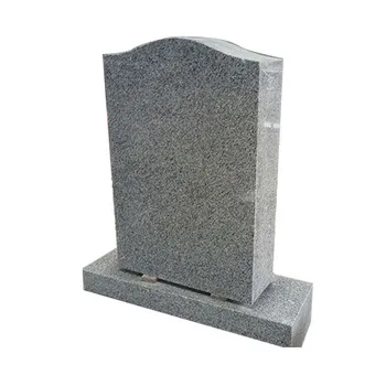 Cheap G603 White Granite Upright Family Monument Headstone