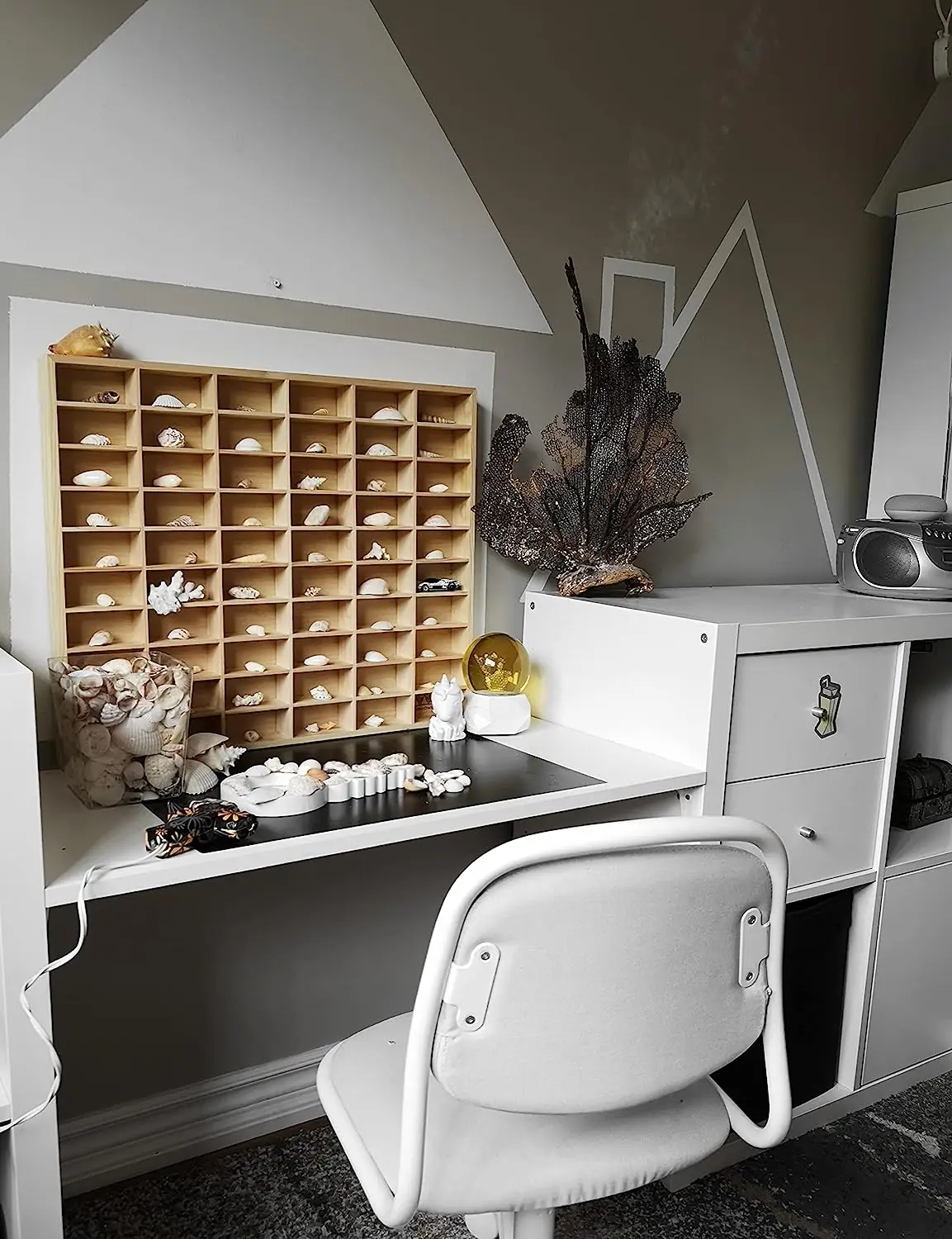 custom wall mount bamboo wooden lockable kids figures collections storage rack toy model car display case for scale model car